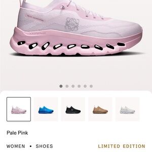 On Running Pink Athletic Shoes CloudTec Design